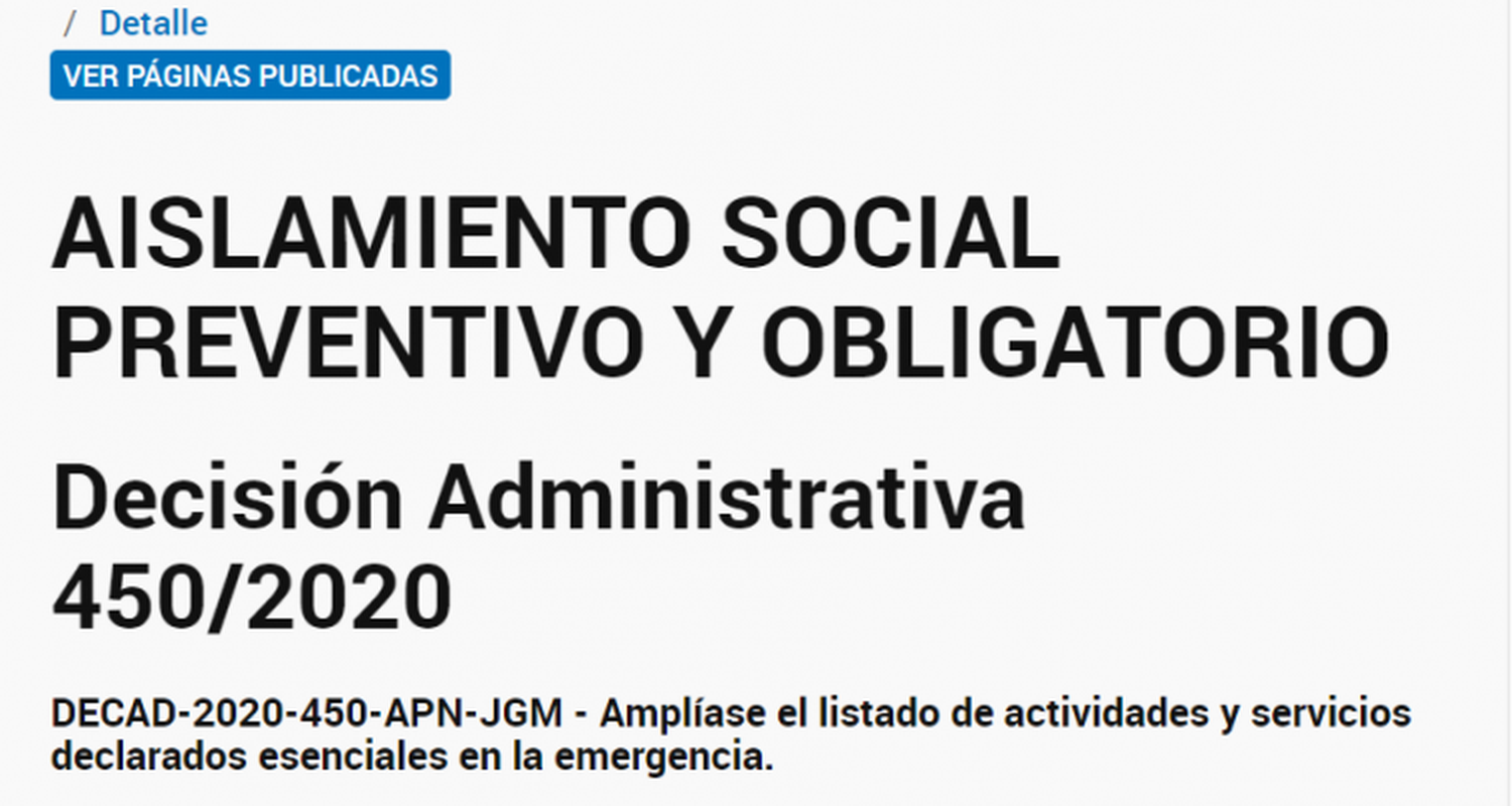 Cuarentena: Amplían a corralones, funerarias, documentación, mutuales y otros rubros el permiso trabajar