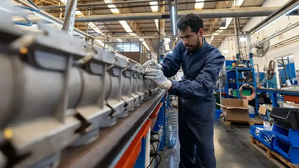 Caída de la industria manufacturera según el informe de actividad económica del Indec.