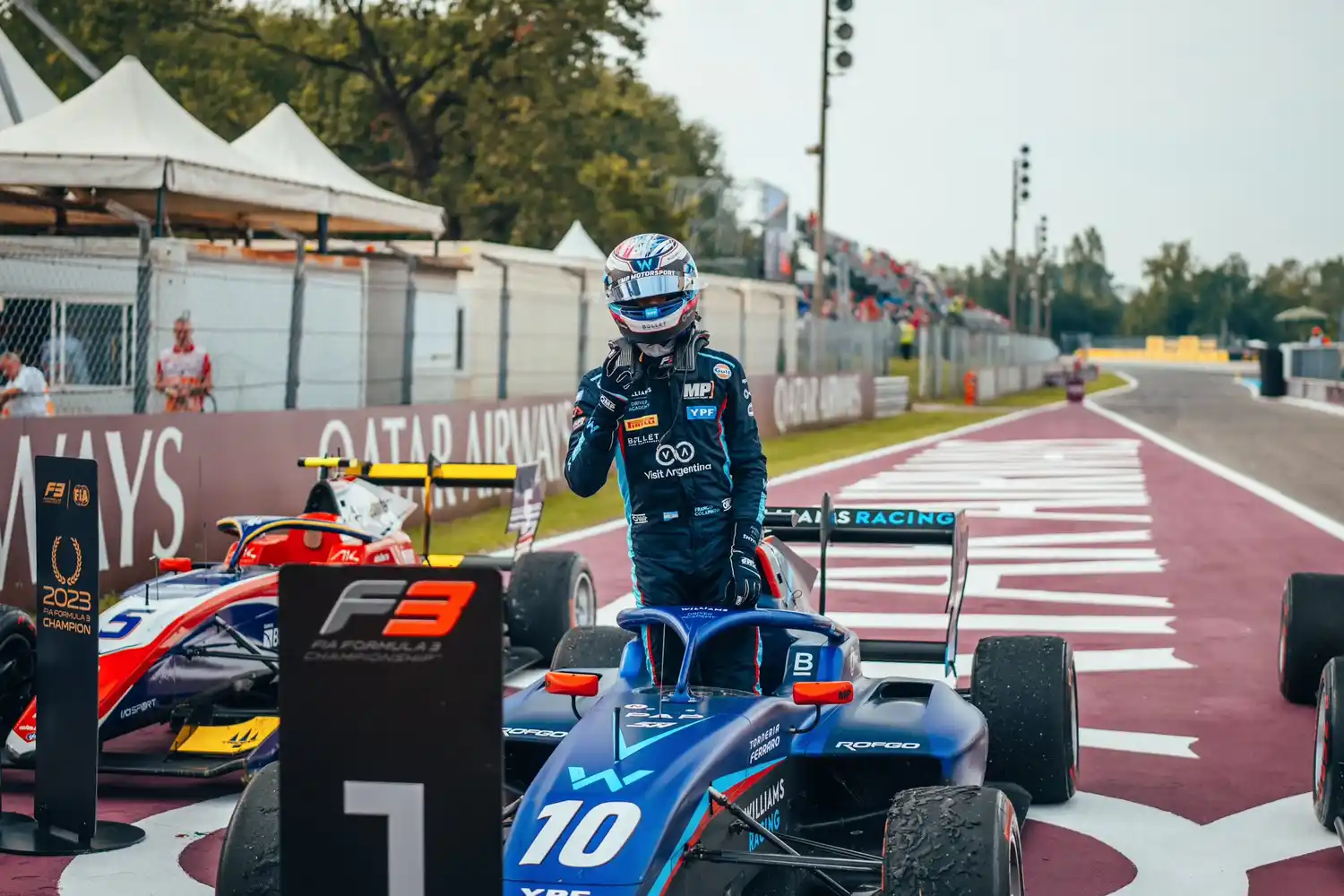 Franco Colapinto confirmó que correrá en F2 en la temporada que viene