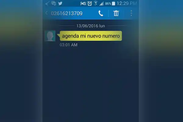 Sospechoso mensaje de texto que ya llega a usuarios de la ciudad