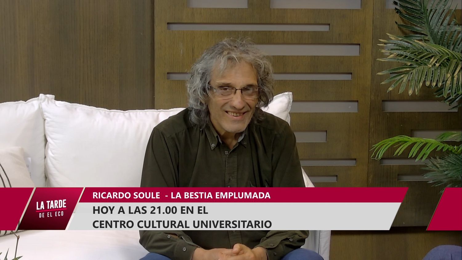 Ricardo Soulé en el Centro Cultural Universitario
