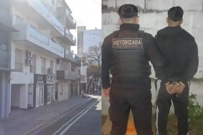 Detenido en Viamonte al 100.