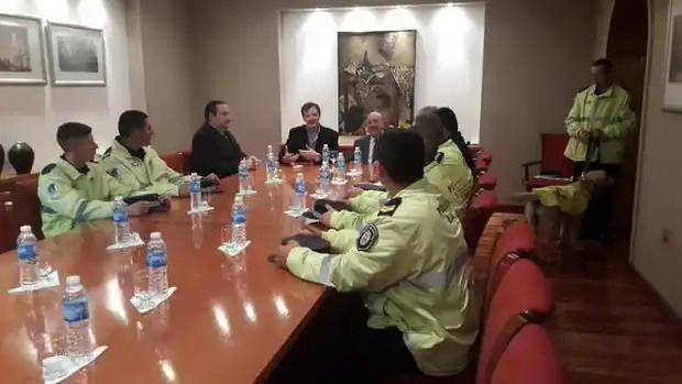 Reconocieron a los policías