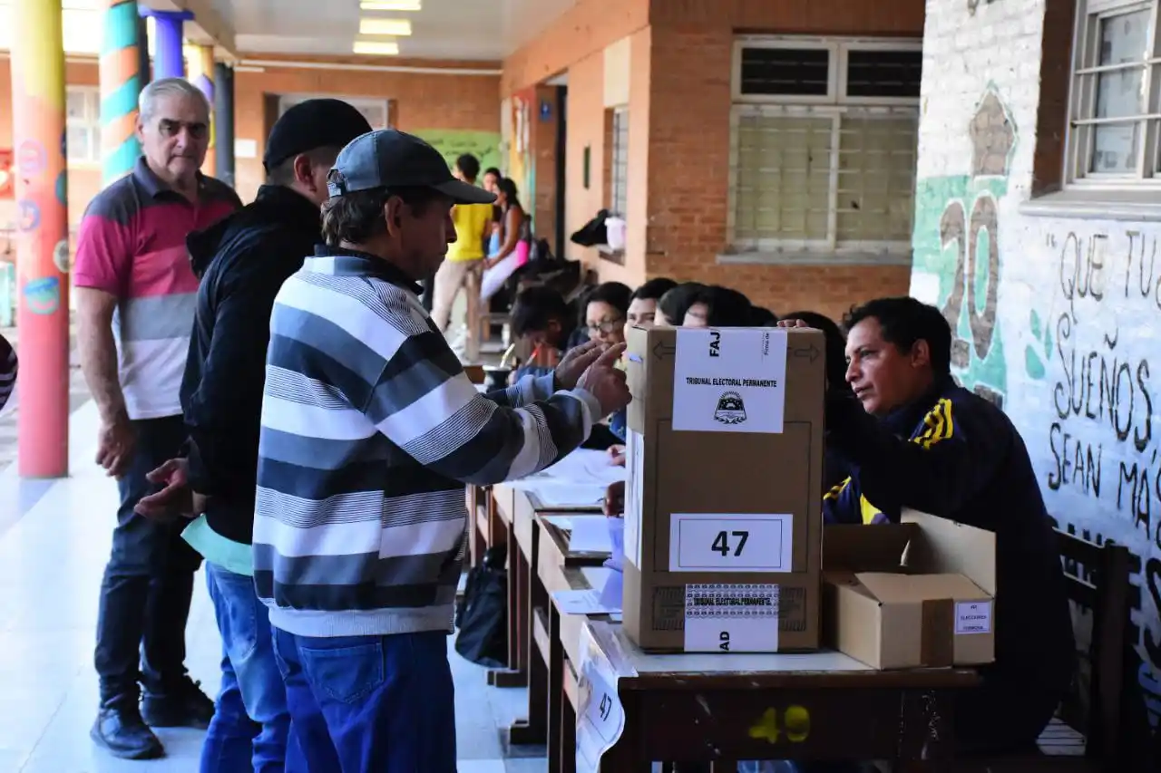 Las elecciones en Clorinda se desarrollan con normalidad