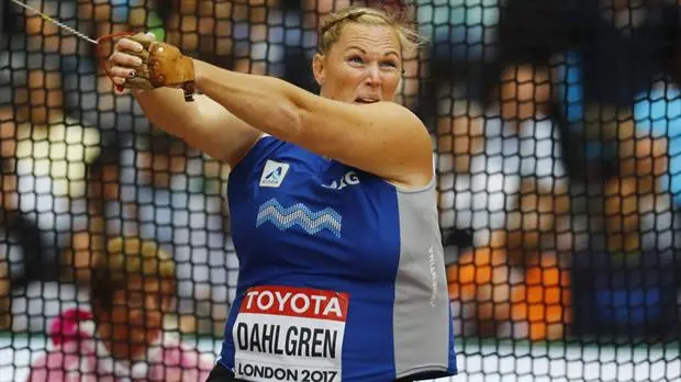 La argentina Dahlgren se lastimó una muñeca y se despidió sin marca del mundial de atletismo