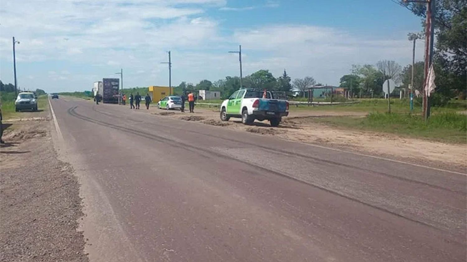 Un camionero atropelló a un niño entrerriano que se cruzó en medio de la ruta