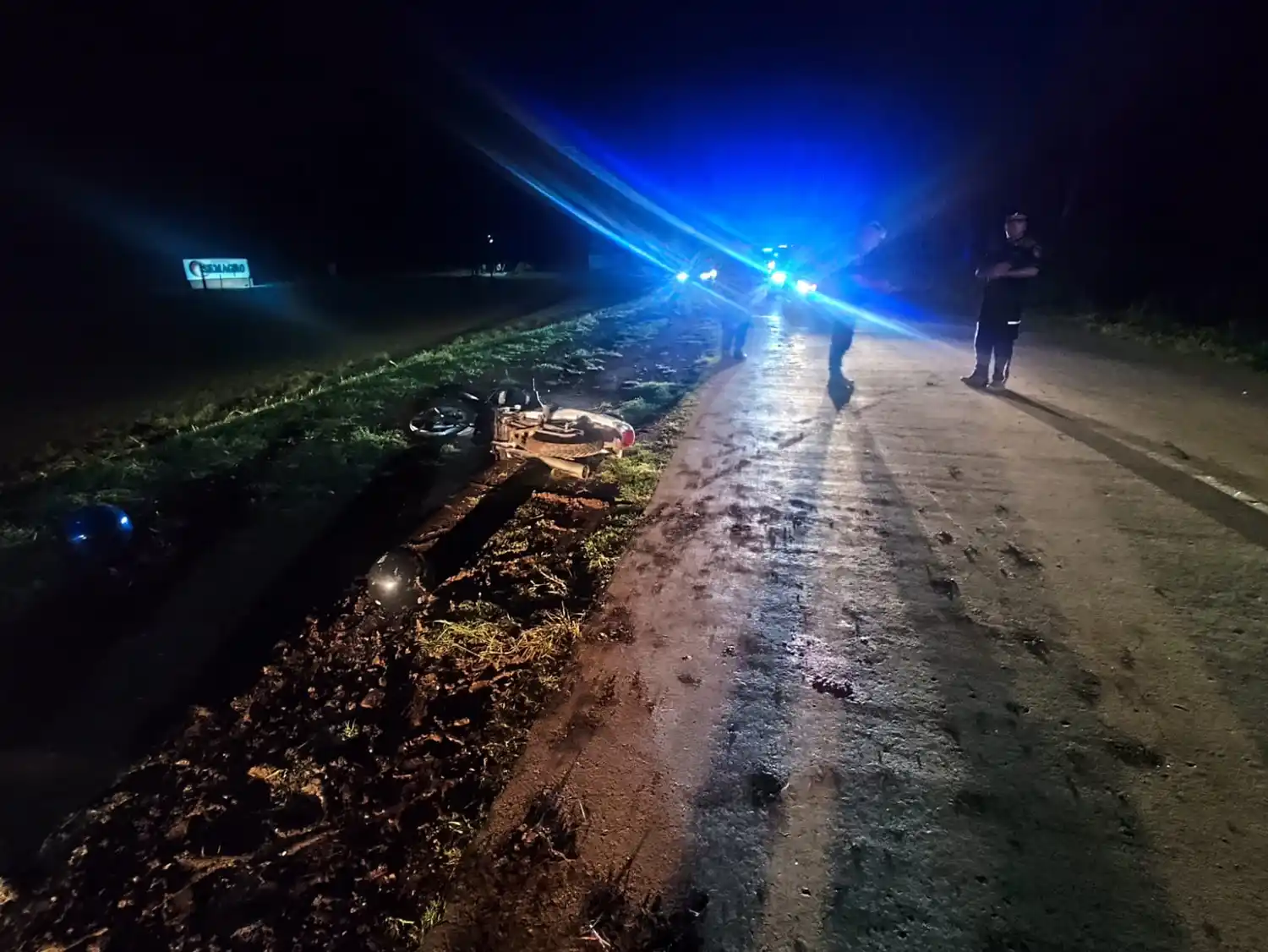 El accidente ocurrió en el kilómetro 50 de la Ruta Provincial N°1.