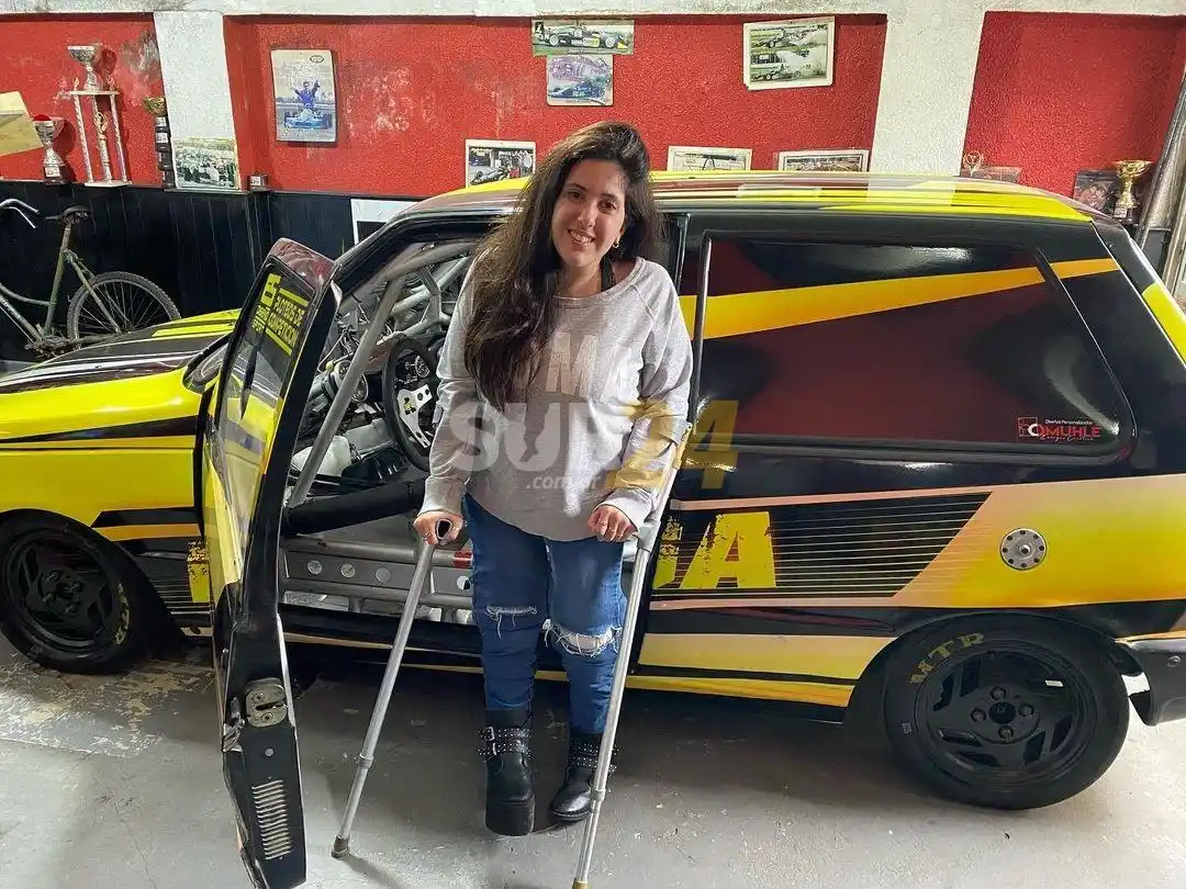 Belén Ameijenda quiere ser la primera piloto de automovilismo adaptado