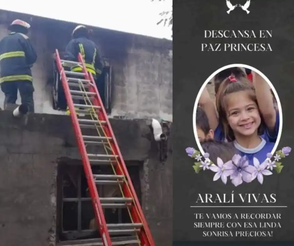 El cuerpo de Aralí estaba en la planta alta del inmueble.