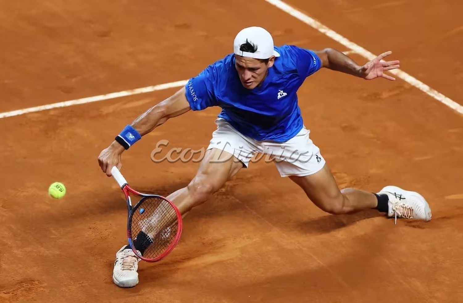 Sebastián Báez venció a Holger Rune en Roma