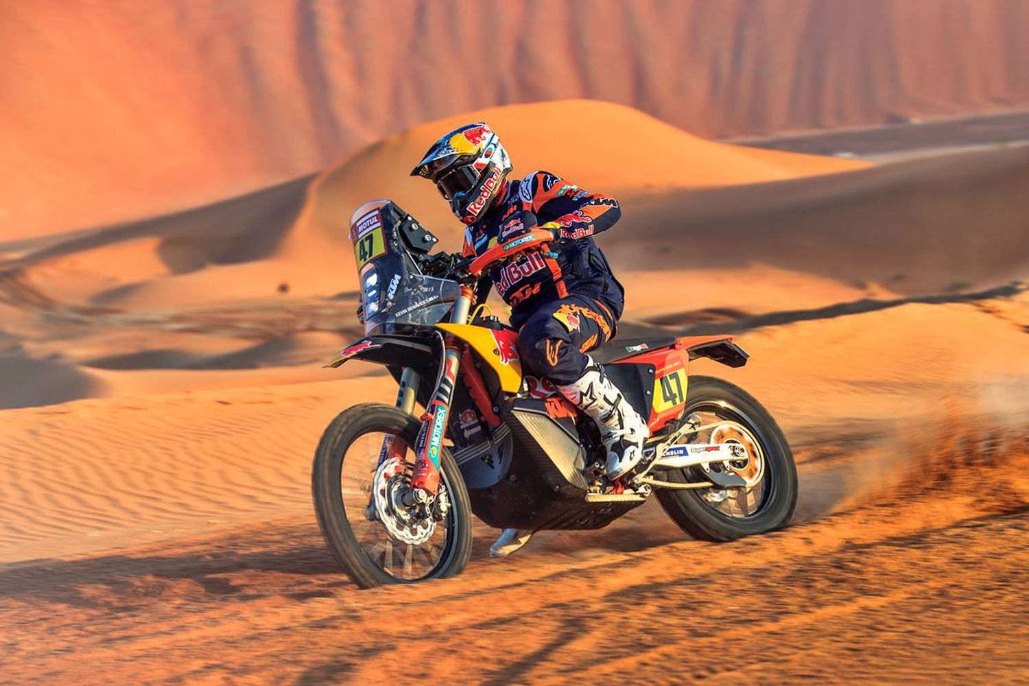Kevin Benavides es el último ganador del Rally Dakar en motos.