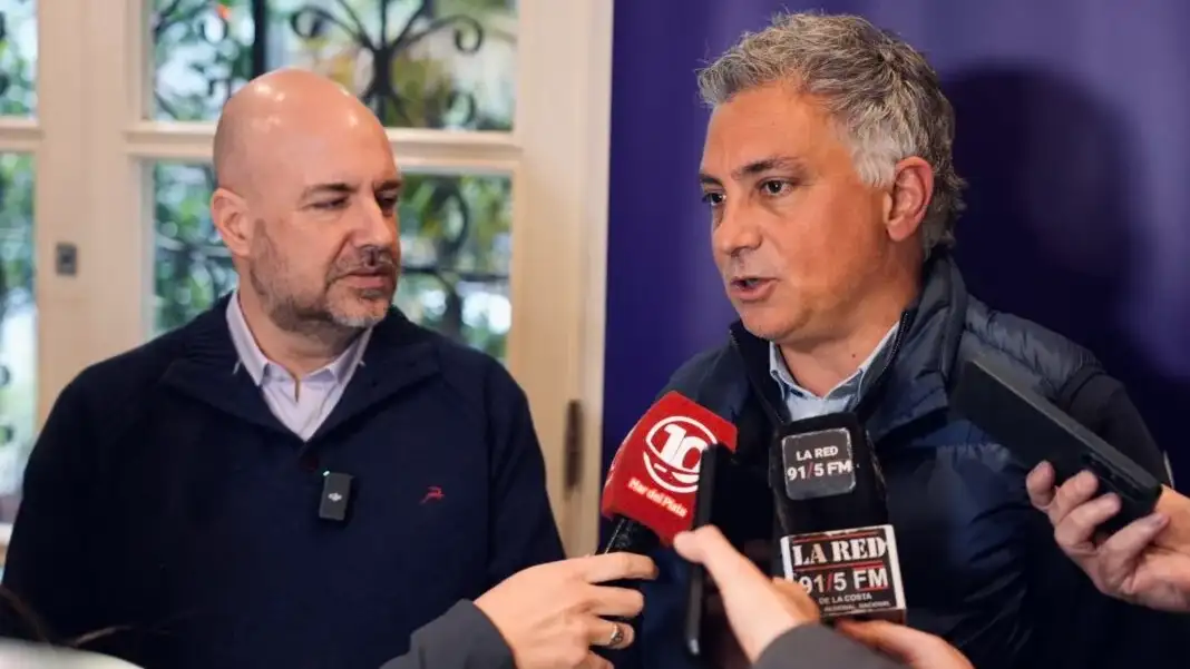 El titular de La Libertad Avanza (LLA) en la provincia de Buenos Aires, Sebastián Pareja