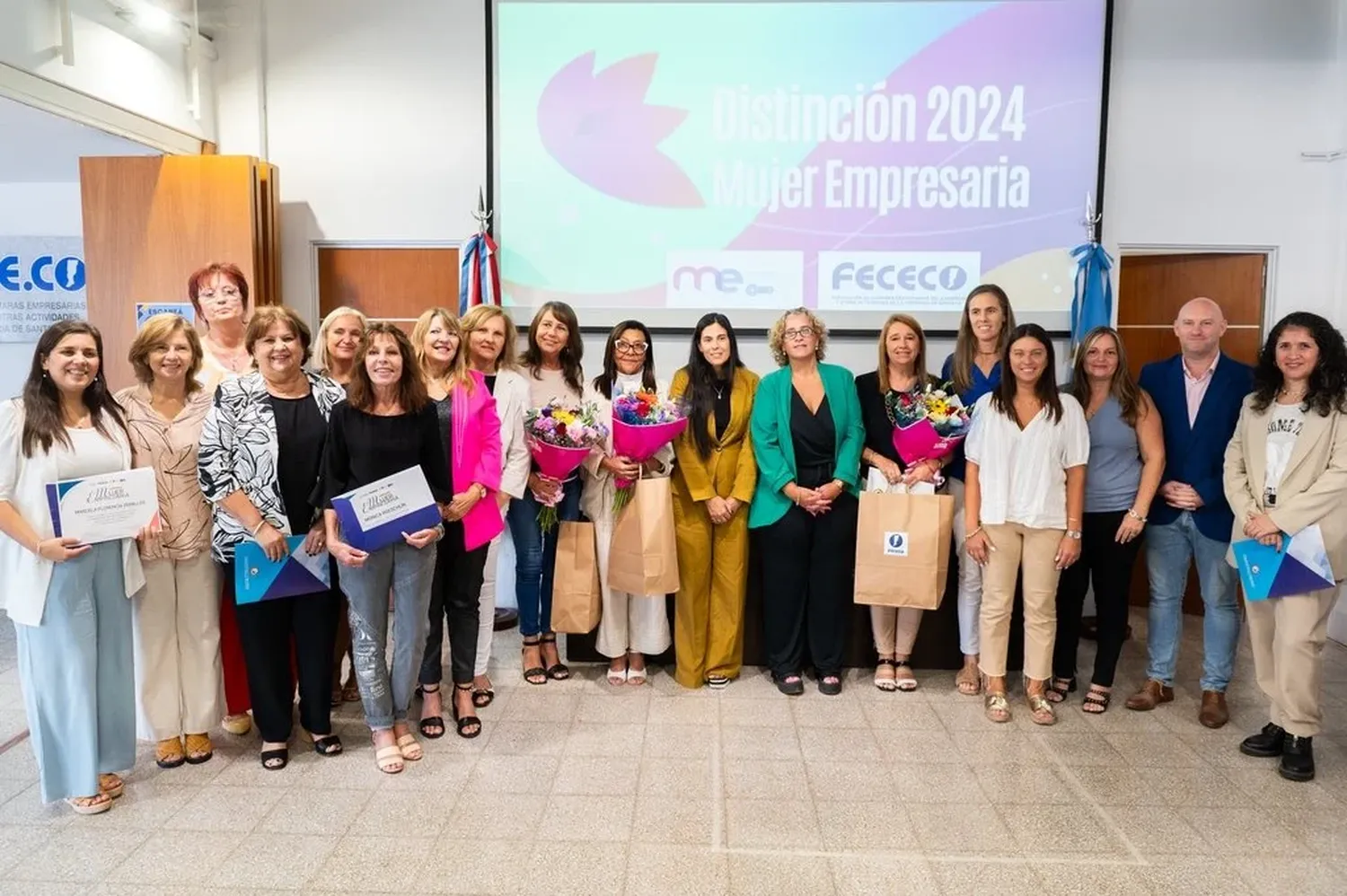 Distinguieron el rol de la mujer empresaria santafesina