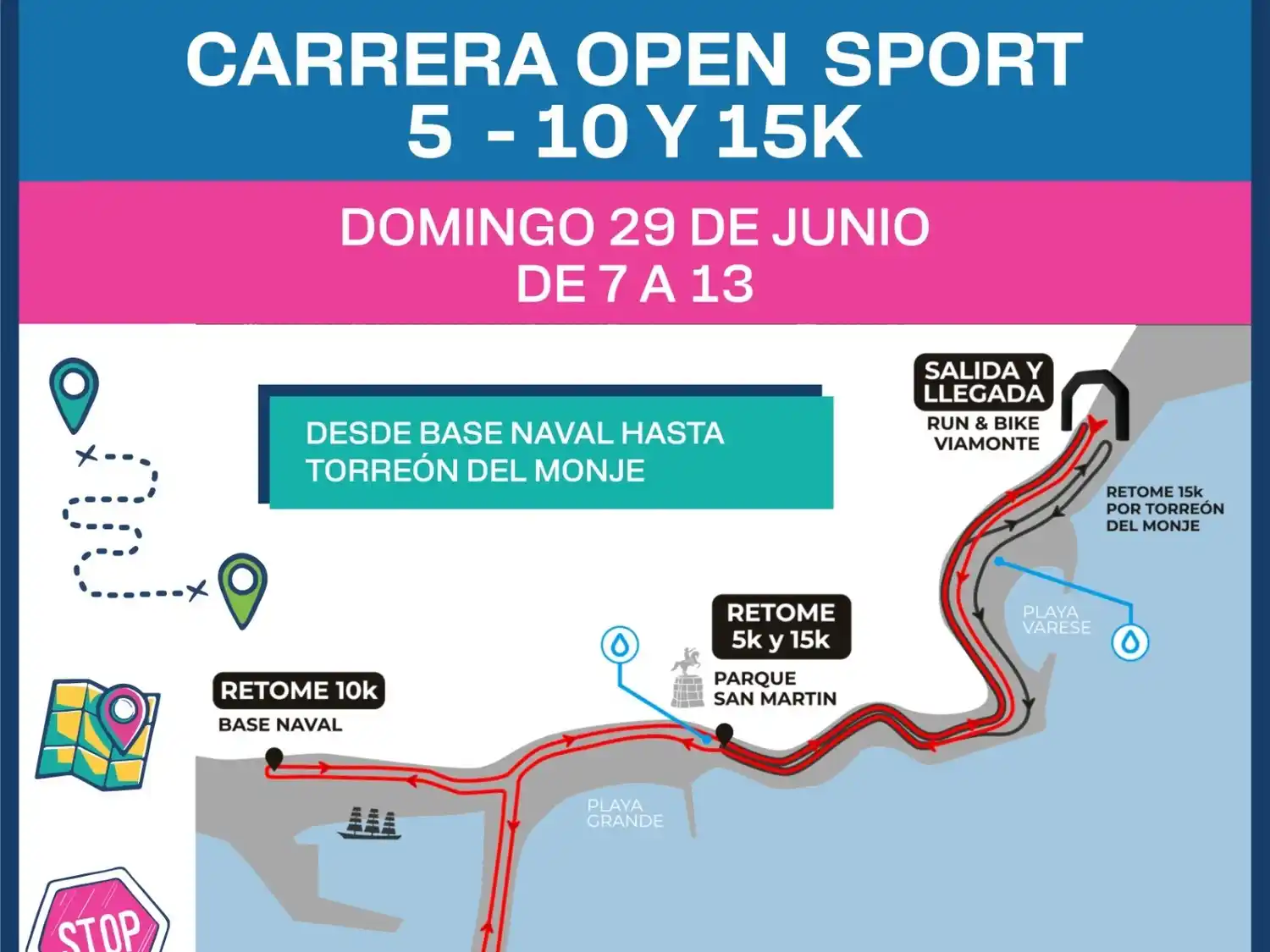 Desde el gobierno municipal recomendaron circular con precaución y planificar los traslados.