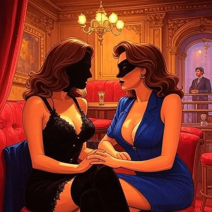 Prostitución. El suegro del presidente administraba un burdel de lujo. Imagen generada por IA.