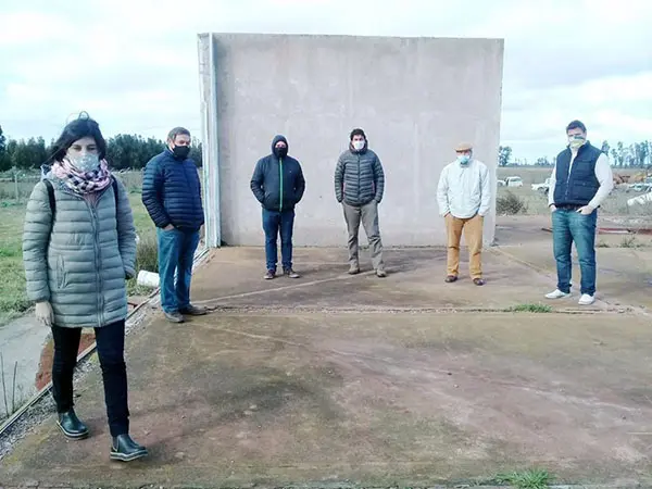 Técnicos del INTI visitaron el polo productivo alimentario