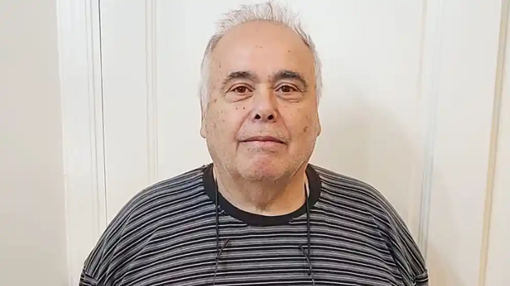 Jorge Castillo al momento de su detención