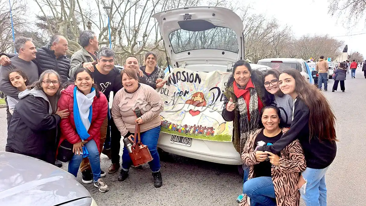 Listos para salir en caravana