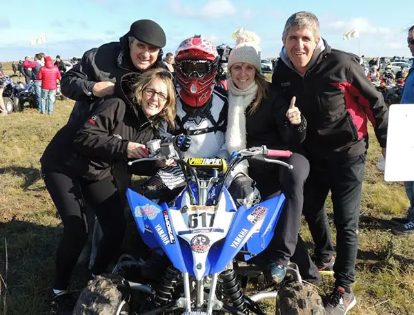Apasionado del motociclismo y con el objetivo de volver al Enduro
