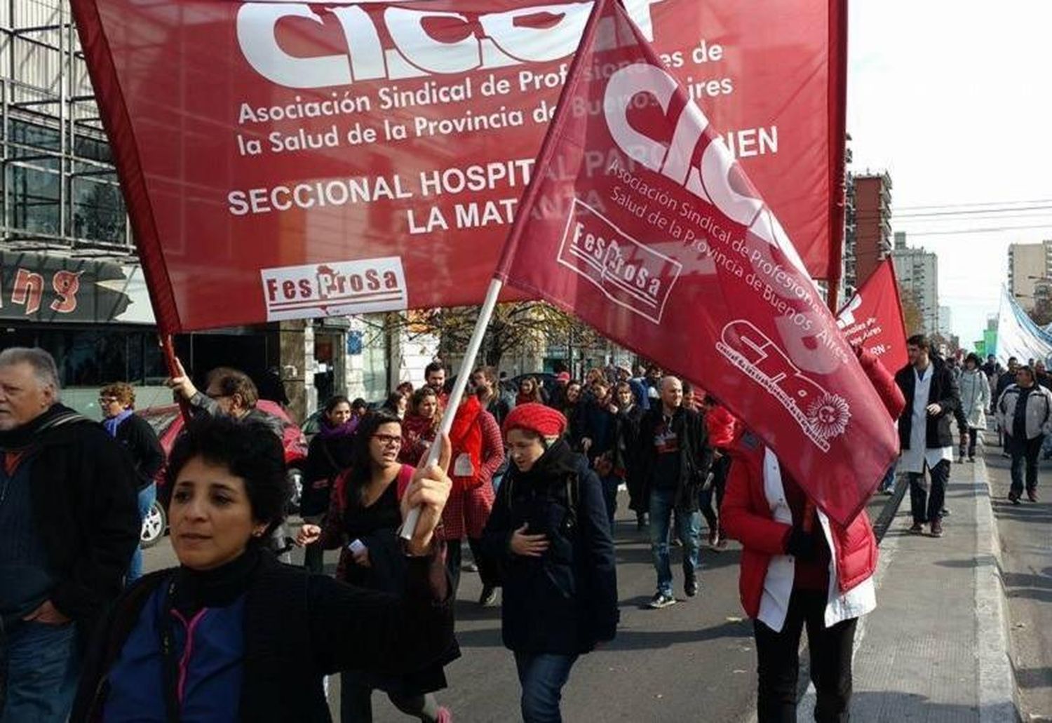 Segunda jornada de paro de médicos bonaerenses de Cicop