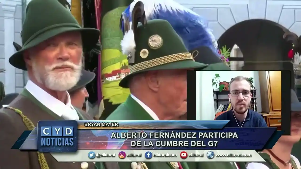 Alberto Fernández participa de la cumbre del G7