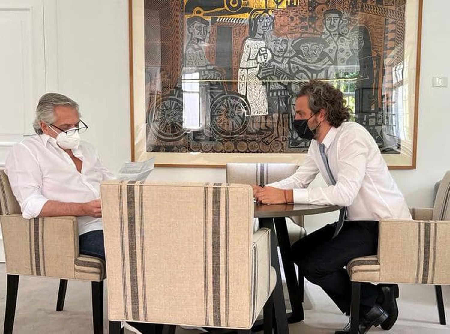 Alberto Fernández reconoció que Cristina Kirchner tiene «diferencias» con el acuerdo del Gobierno y el FMI