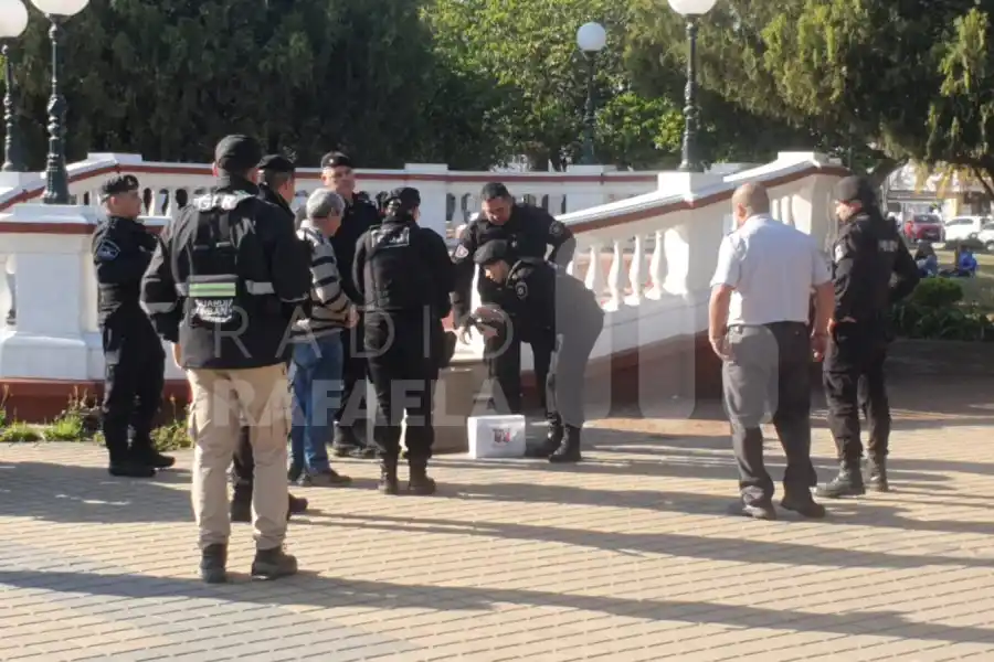 Movimiento policial en el centro del a ciudad: ¿qué pasó?