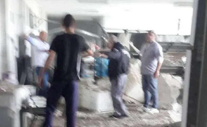 Pánico tras una explosión en el Hospital de Clínicas de Buenos Aires
