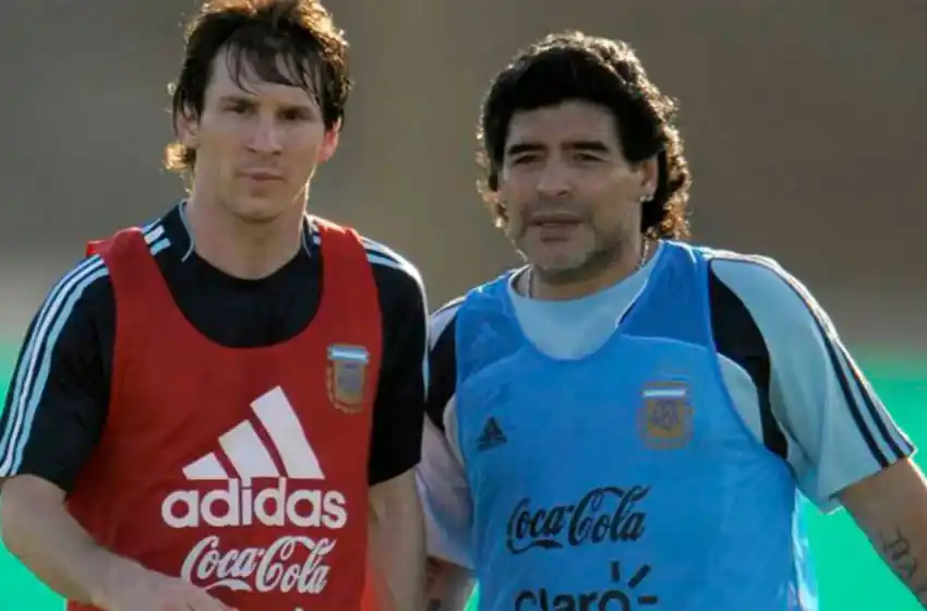 «Diego, toda la fuerza del mundo»: el emotivo mensaje de Messi a Maradona