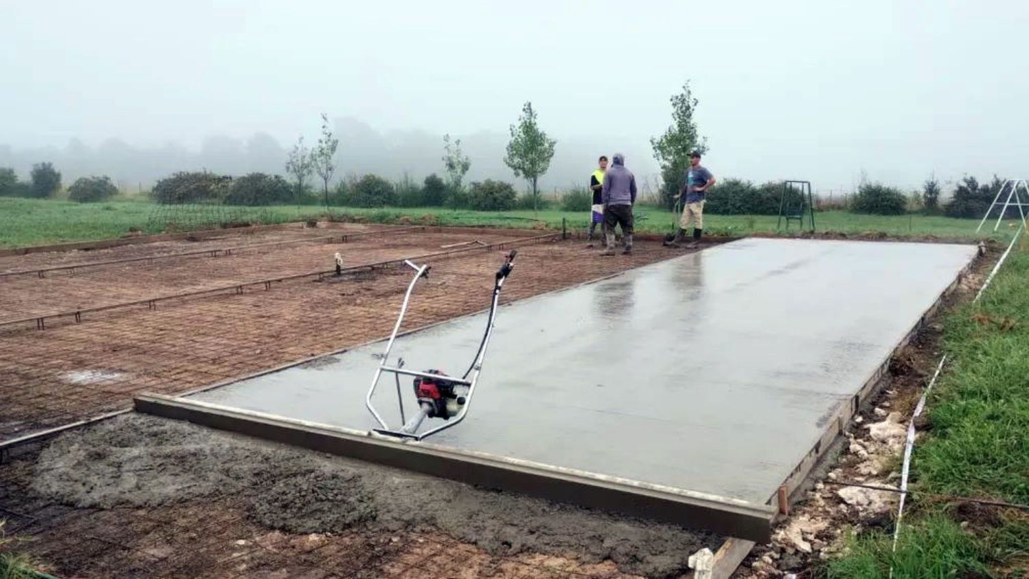 Playón. Se construye para el Ciane