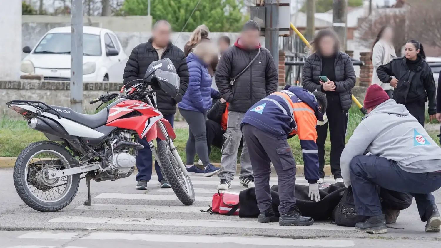 Policiales choque