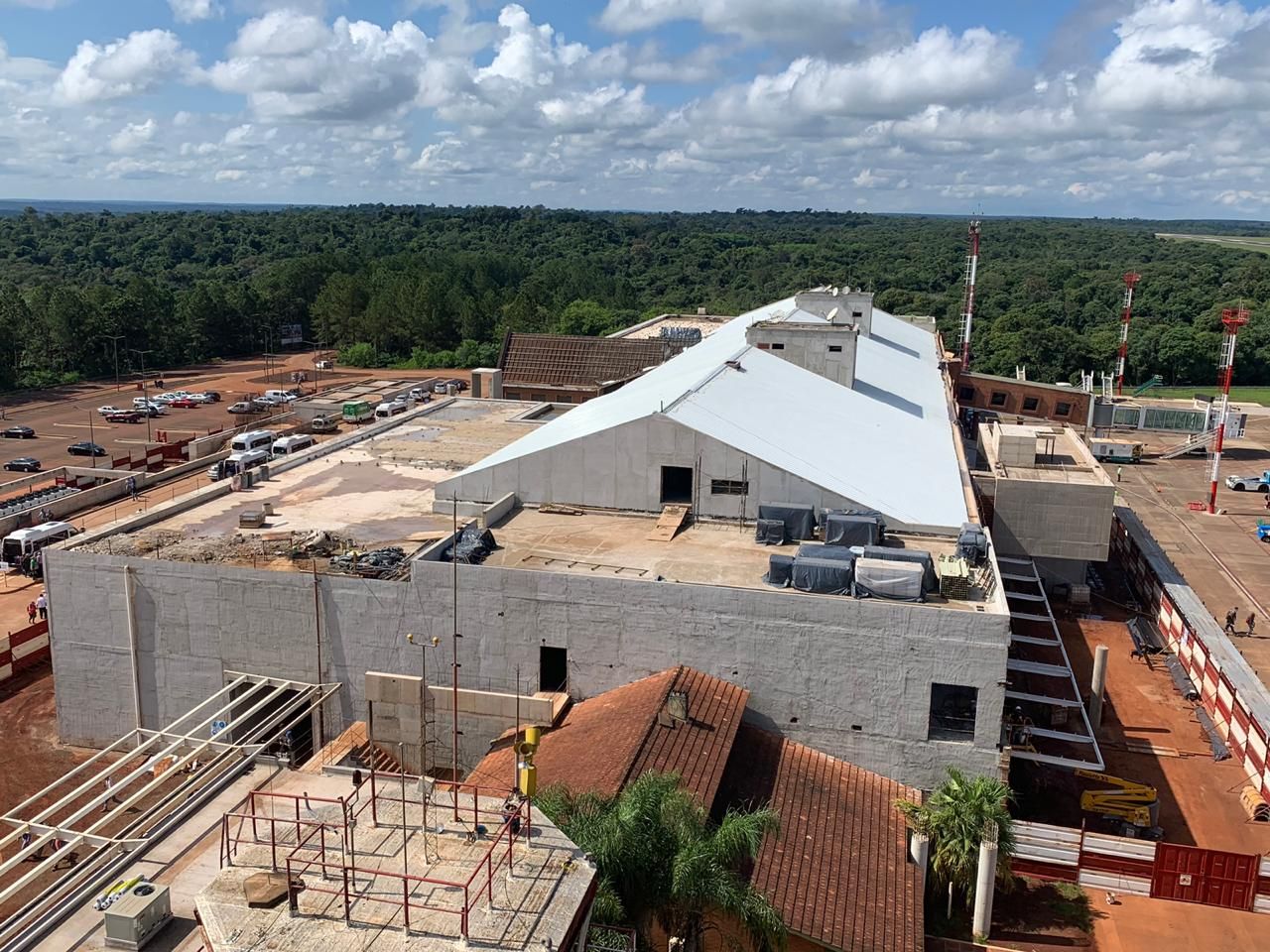 [Fotogalería] Así están las obras de la nueva terminal del aeropuerto de Pto. Iguazú