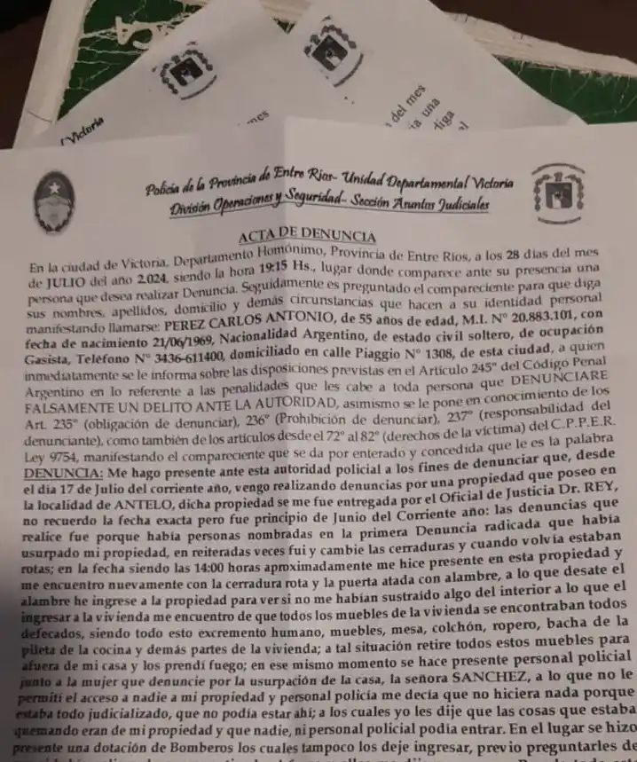 Compró un inmueble en Antelo y hoy vive una pesadilla