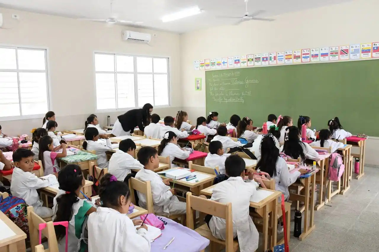 Normalidad total en las nuevas escuelas de Formosa