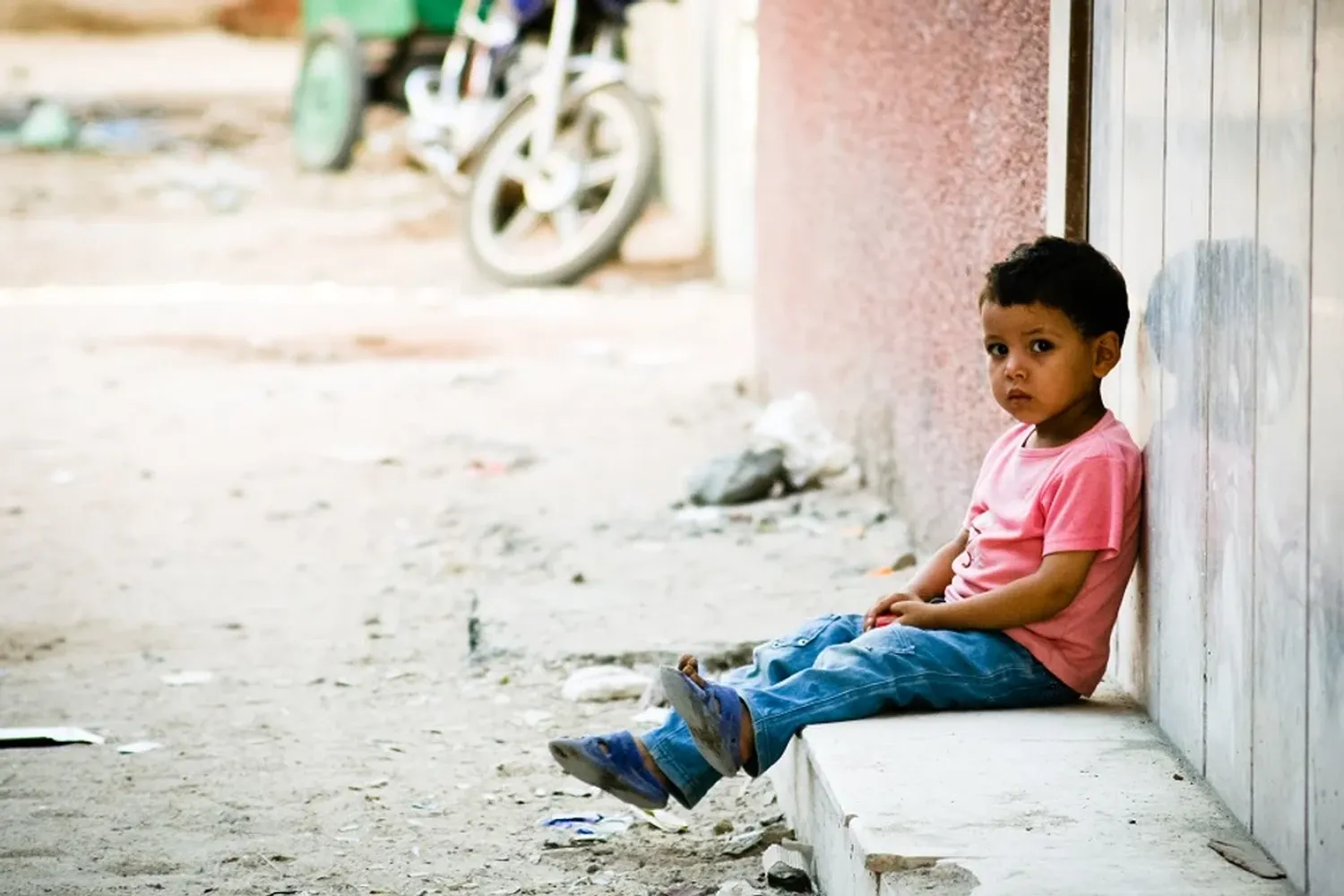 Niños en situación de calle.