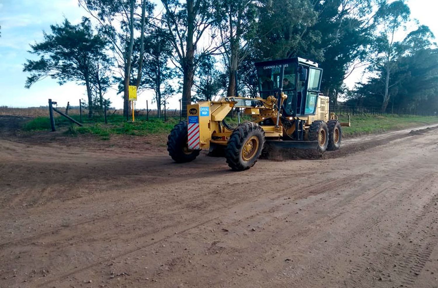 Continúa la reparación de la avenida Paso