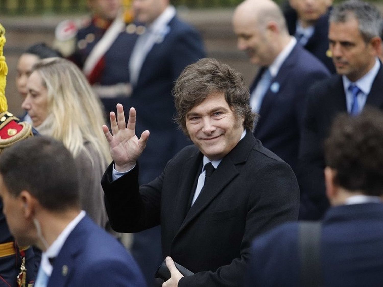 Milei encabezó el Tedeum del 25 de Mayo, donde no saludó a Jorge Macri ni a Villarruel