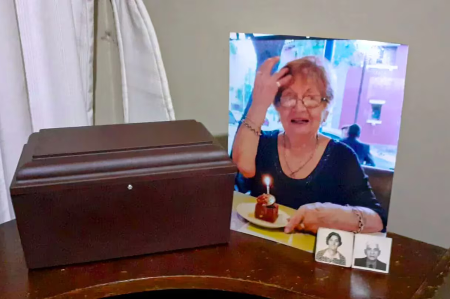 Hortencia tenía 80 años y falleció en 2021.