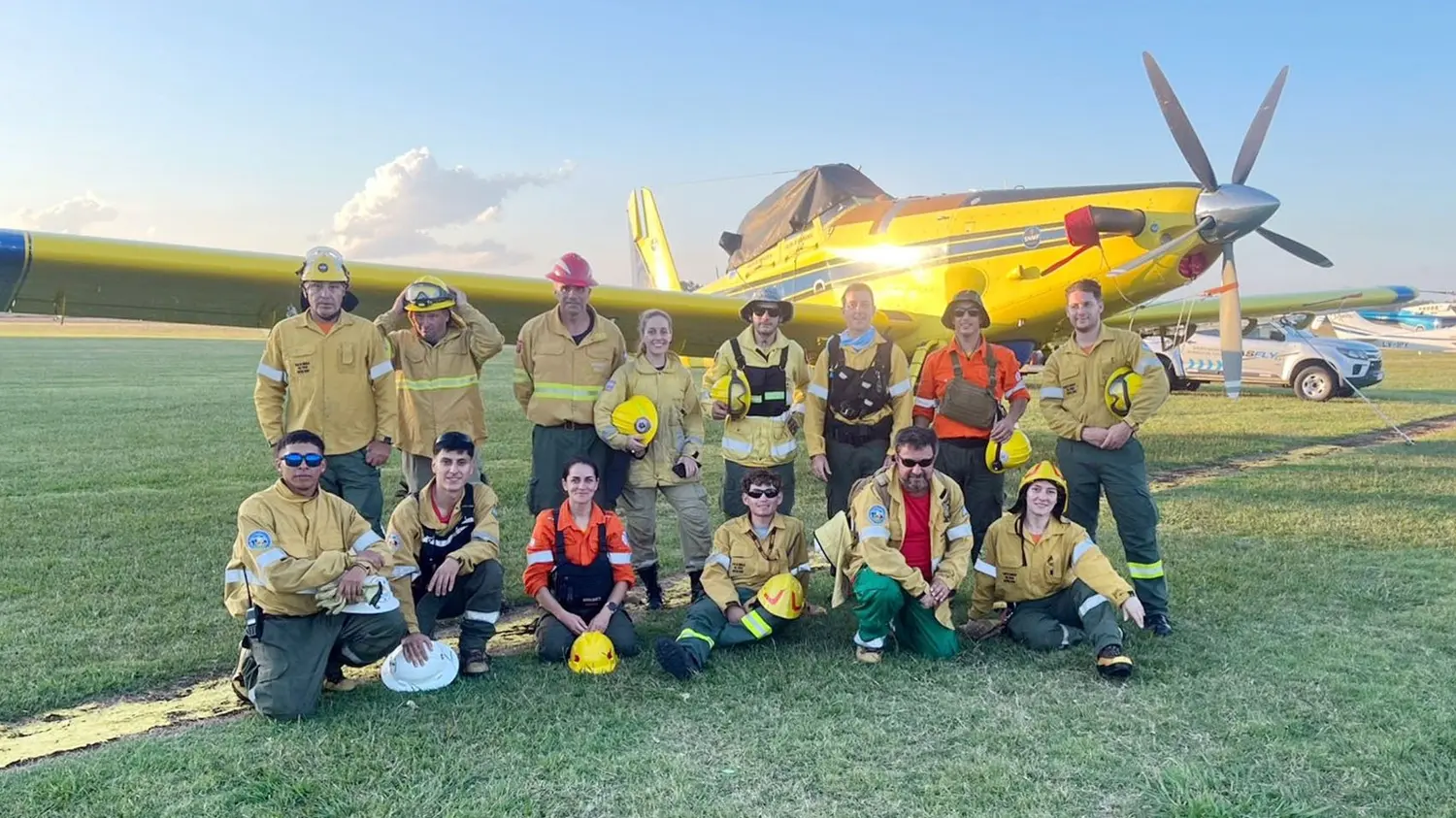 Entre Ríos fortalece la respuesta ante incendios forestales con capacitación en combate aéreo