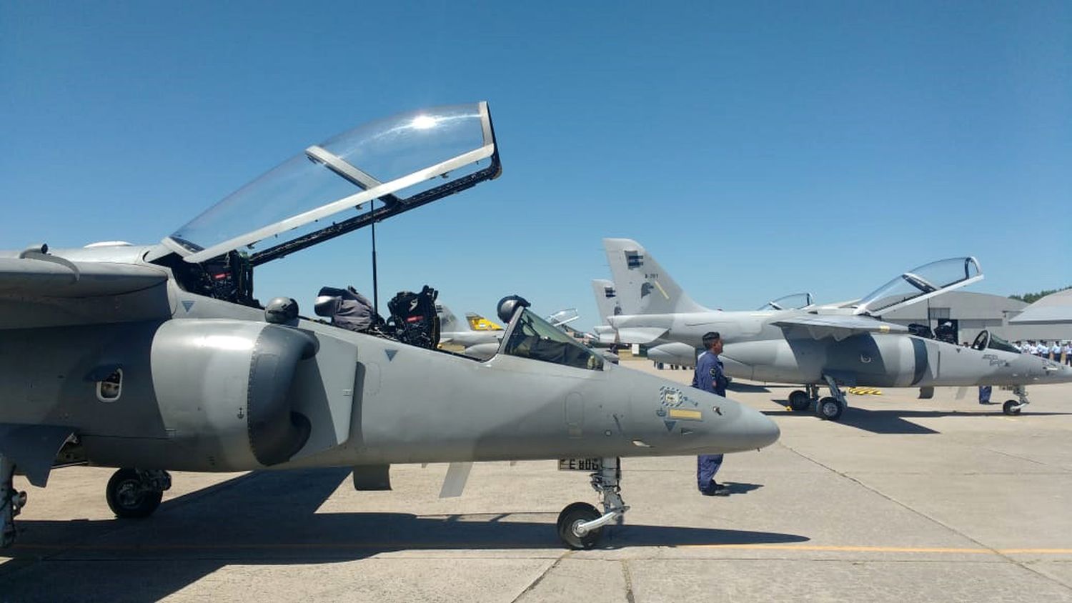 La VI Brigada Aérea recibió el quinto avión Pampa III