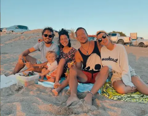 Las fotos de las vacaciones de Benjamín Rojas en Arenas Verdes