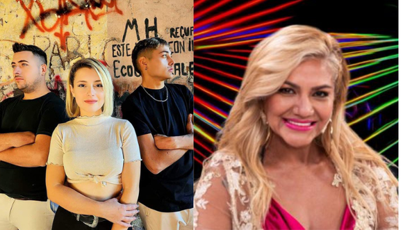 Gladys “la Bomba Tucumana” y el grupo “Valkiria” en La Esperanza