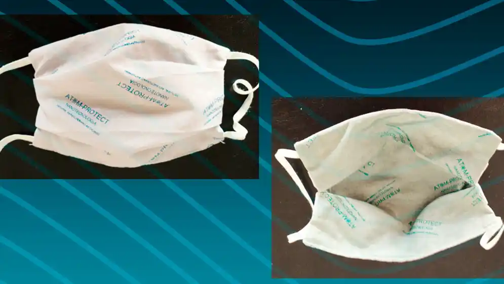 Desarrollan telas antivirales para barbijos que inactivan el coronavirus en cinco minutos