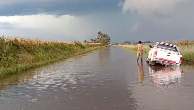 Inundaciones en 9 de Julio
