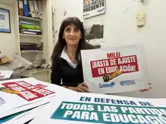 Entidades gremiales aseguraron que fue "altísimo" el acatamiento al paro docente en Tandil