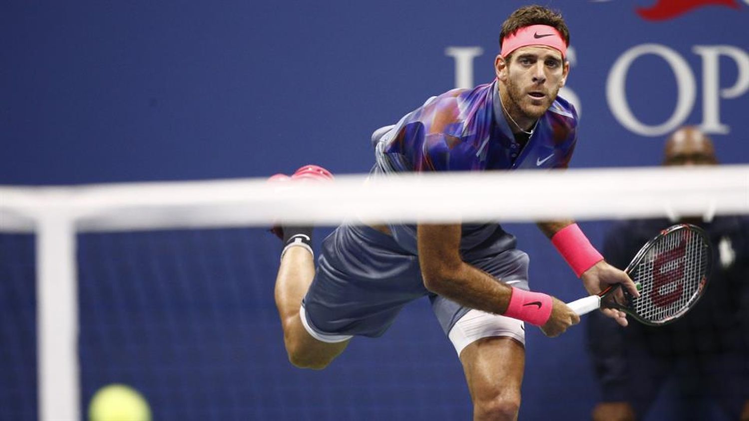 Del Potro no pudo con la solidez de Nadal