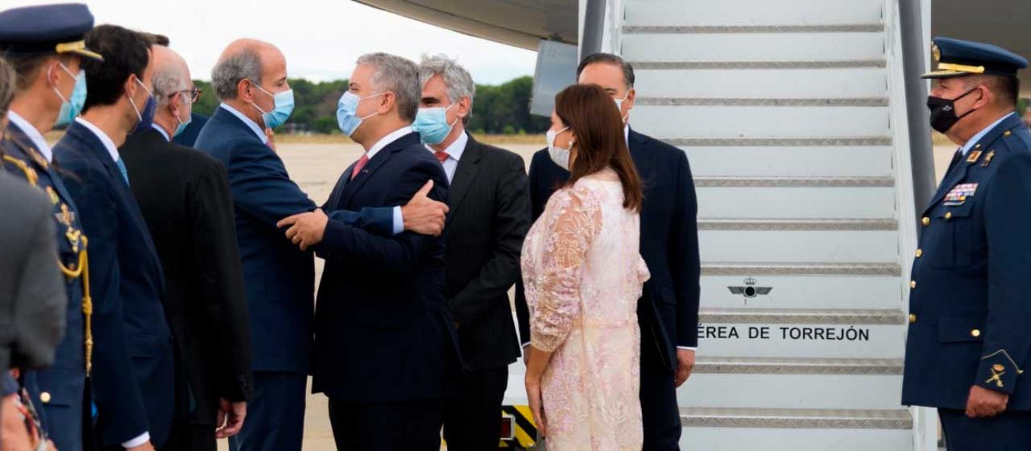 Duque aspira cerrar negocios con España por  $2.000 millones. Aquí los detalles