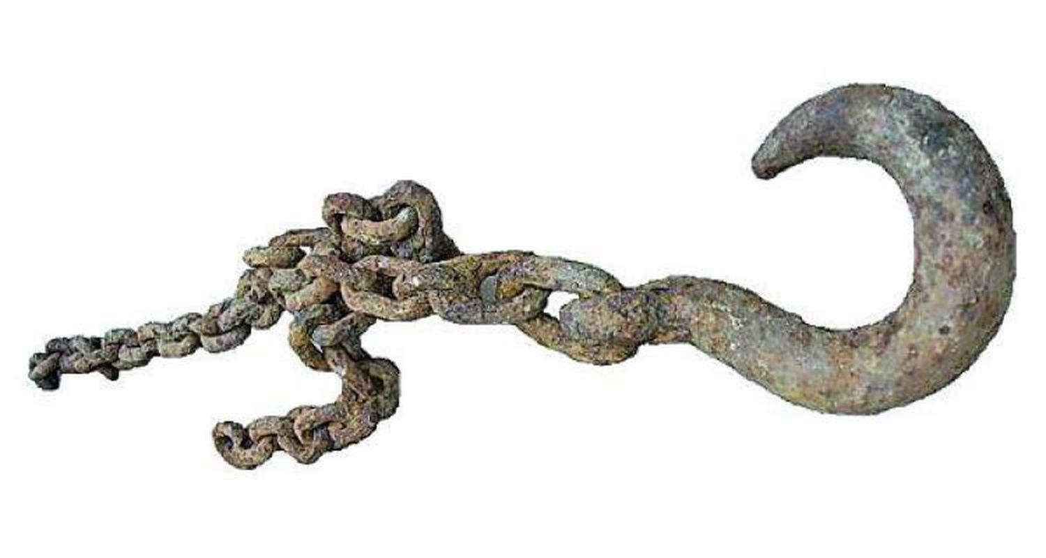 Piezas históricas halladas en Depietri