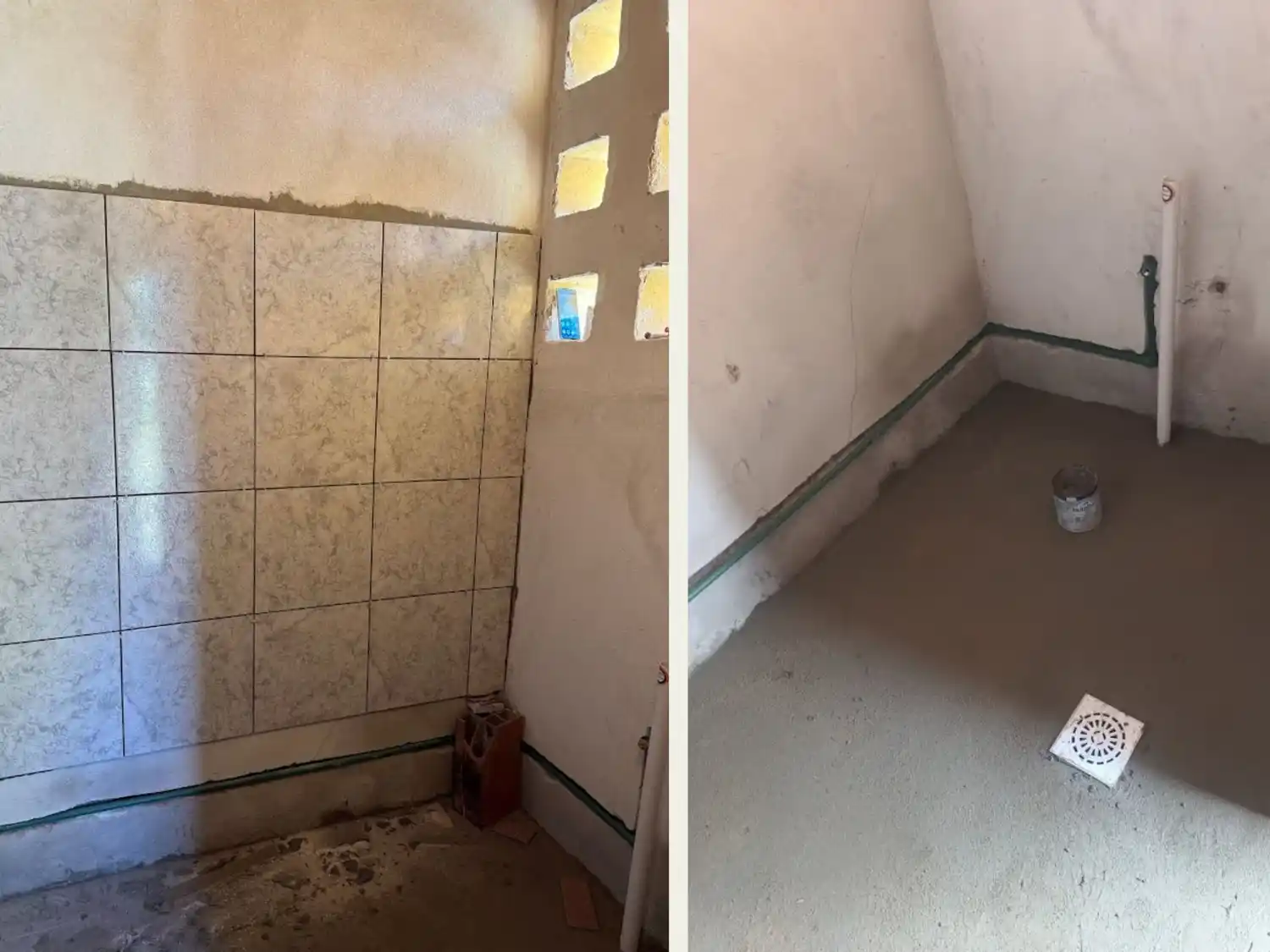 Renuevan el sistema cloacal de una escuela primaria y secundaria en Crucecita Tercera