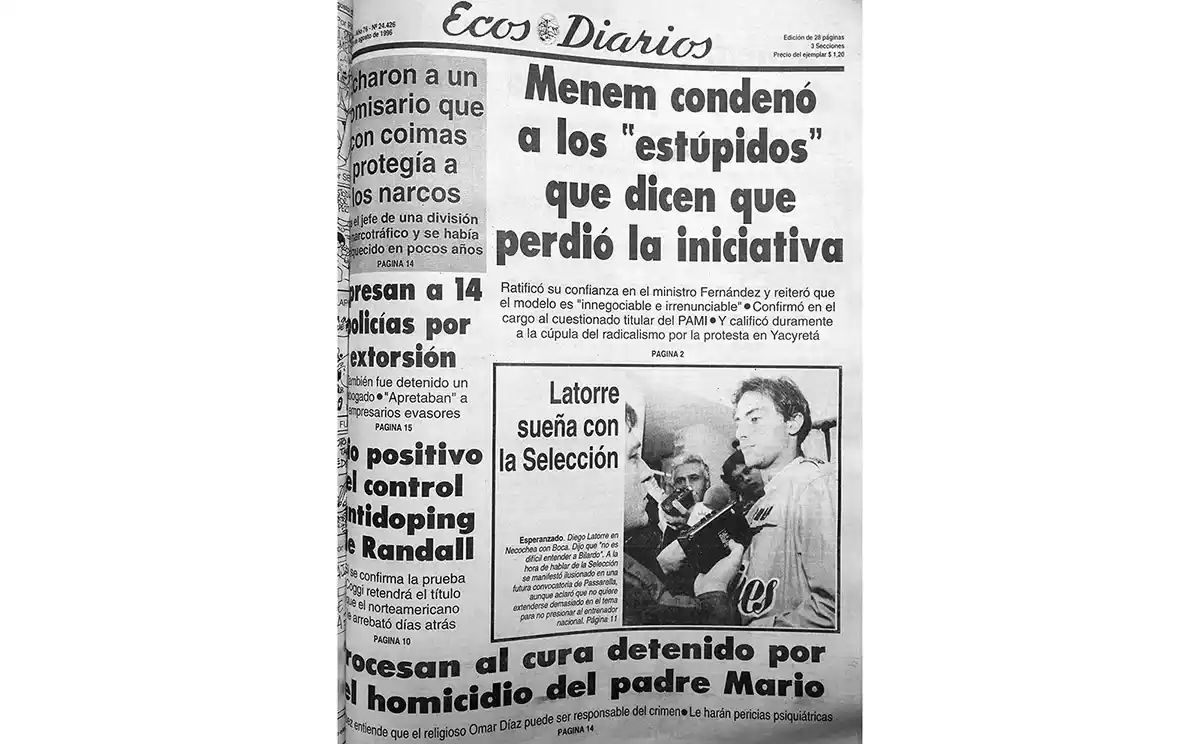 Viernes 29 de agosto de 1996